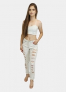 Calça Jeans Fem Skinny Zinco