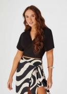 Blusa Cropped Com Amarração Feminina Hering